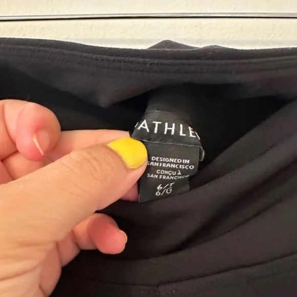 Athleta Endless High Rise Pants in Black - Size 6 Tall - Picture 7 of 7